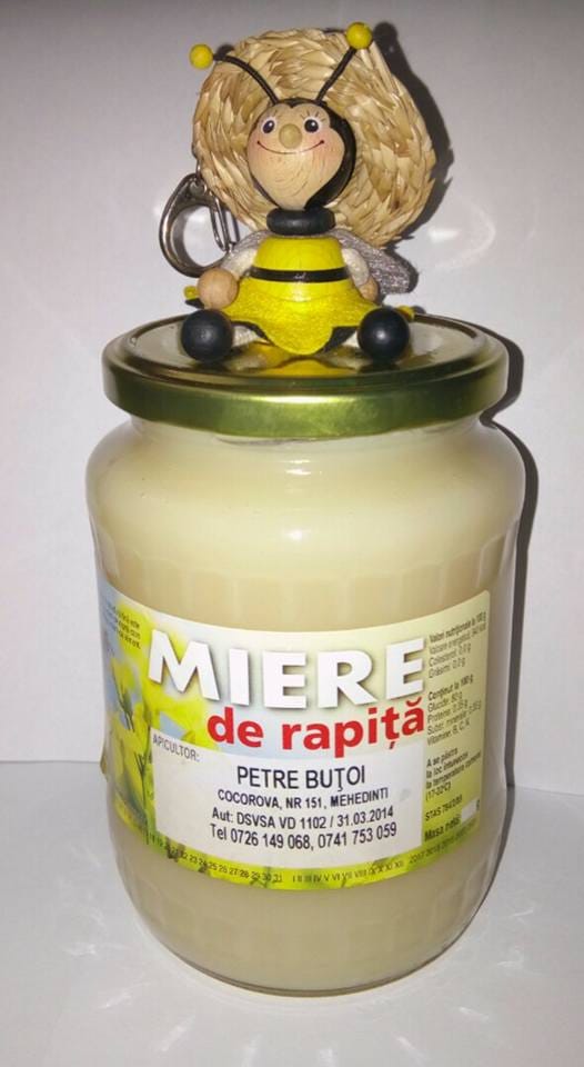 Mierea de rapiță 400g